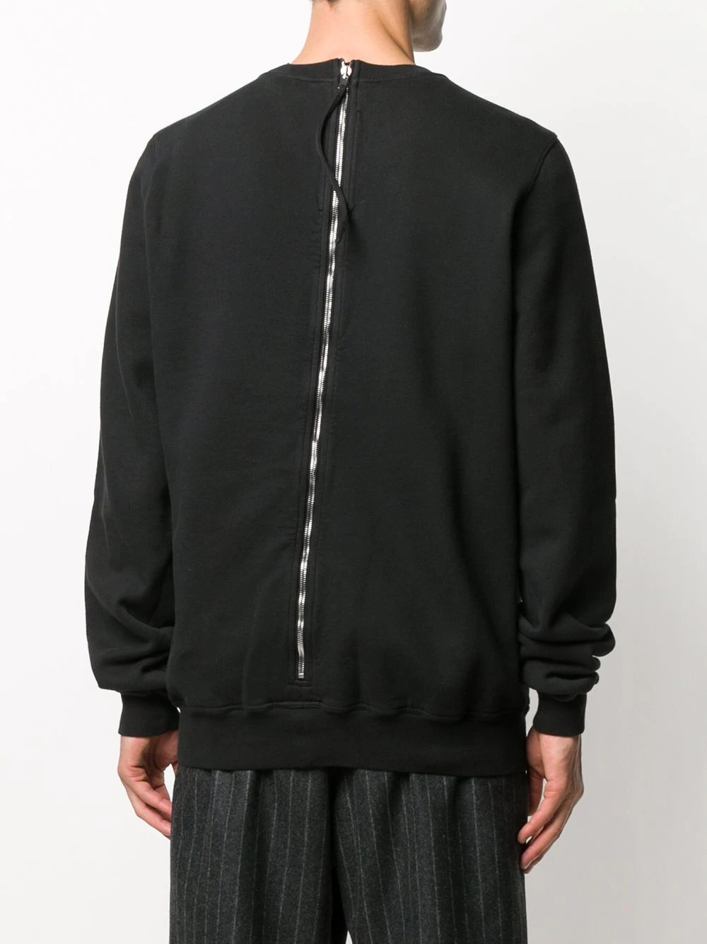 oversized zipped sweatshirt - 4