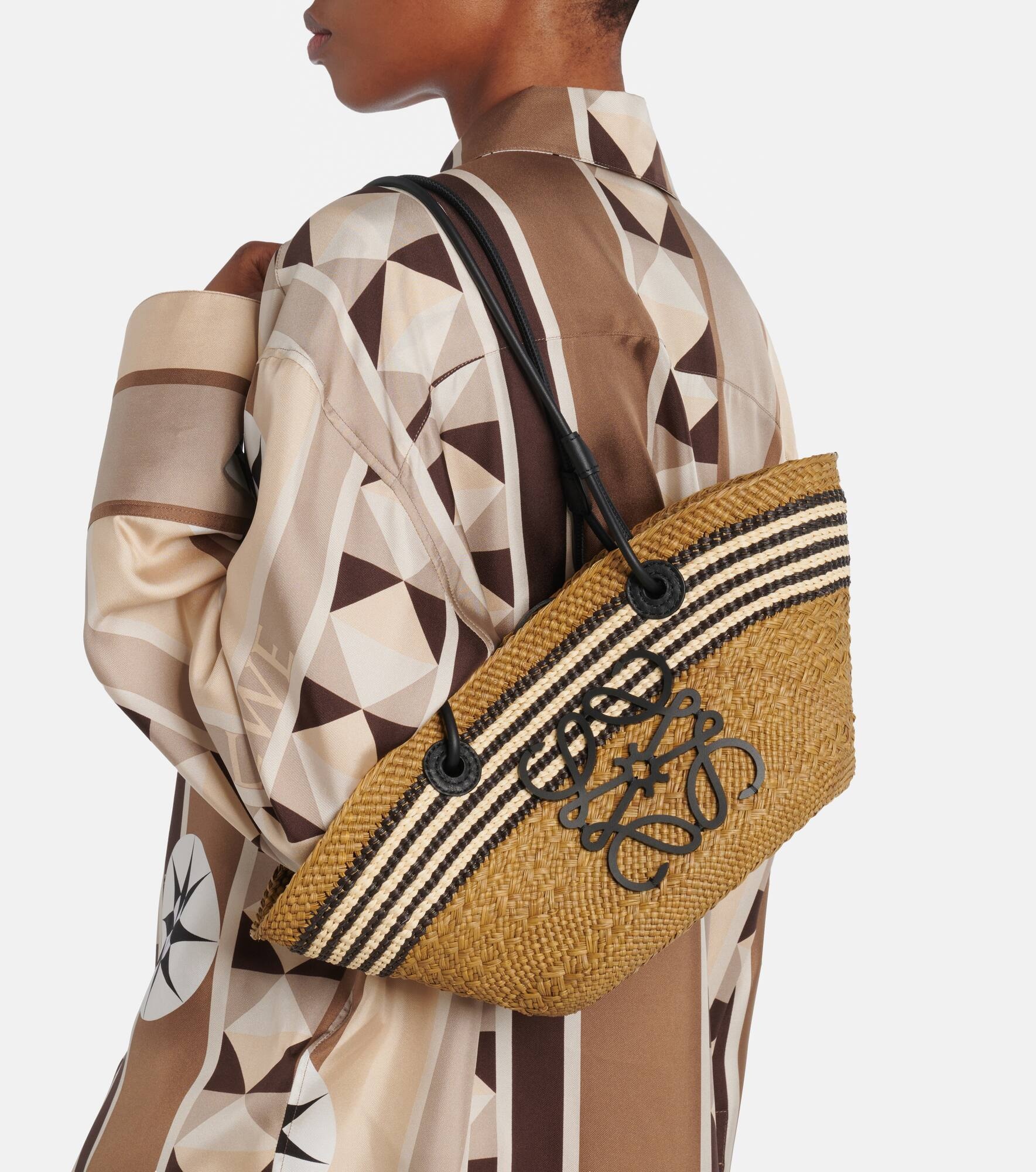 Paula's Ibiza Anagram Small basket bag - 2