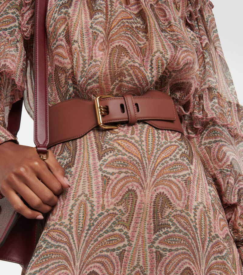 Etro Leather belt outlook