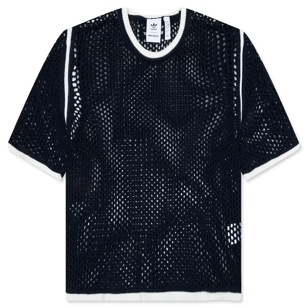 ADIDAS X WALES BONNER KNIT TEE - NIGHT NAVY - 1