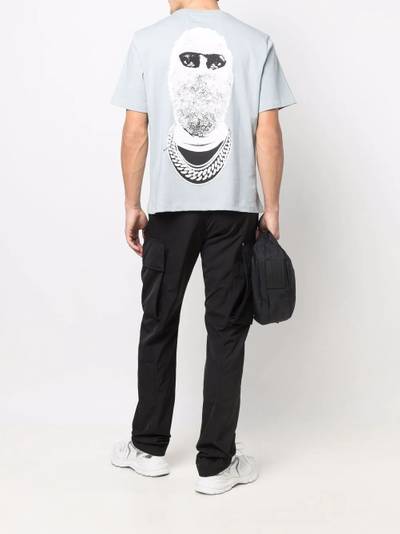 ih nom uh nit graphic-print logo T-shirt outlook