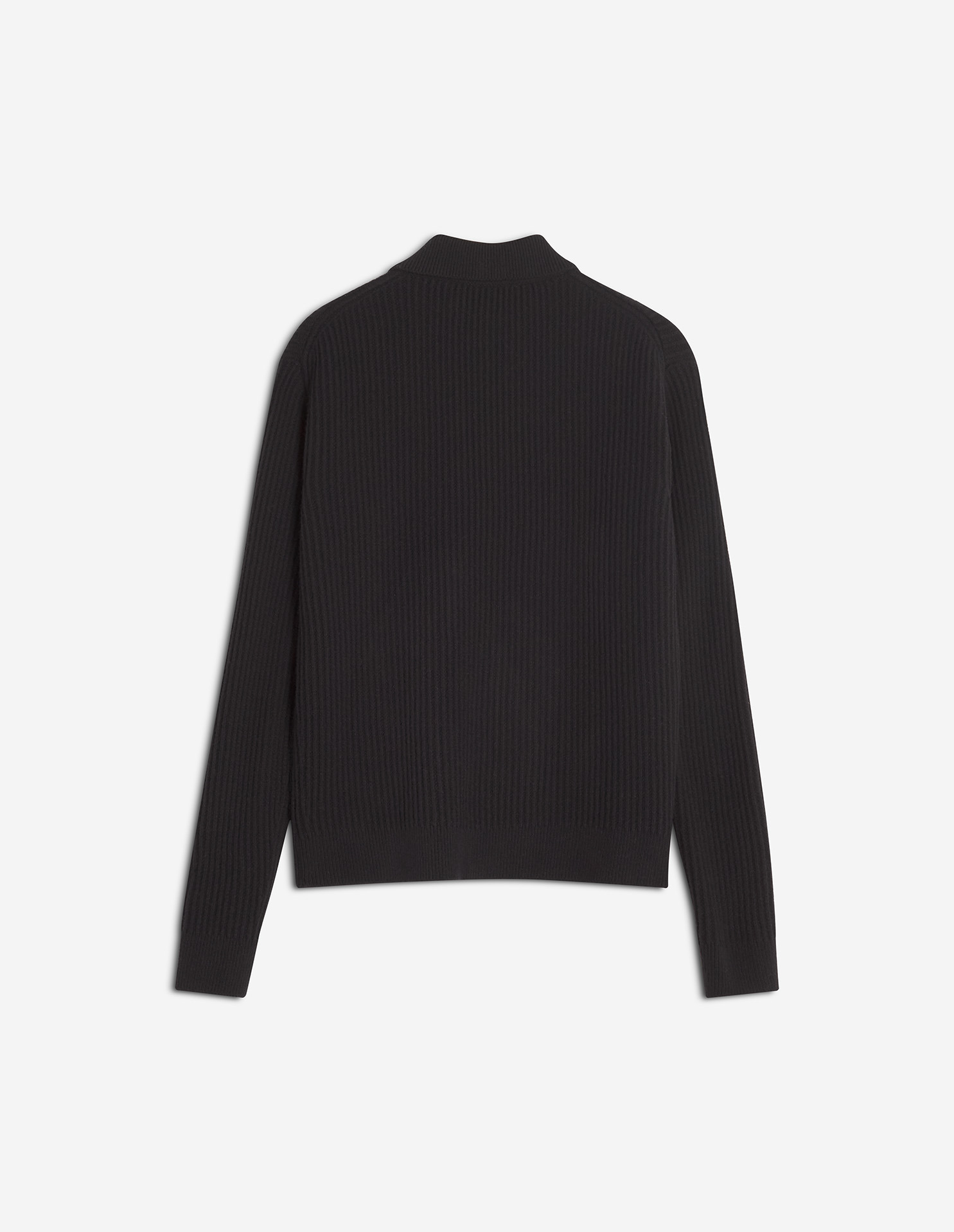 FOX HEAD WOOL RIBBED POLO JUMPER - 6