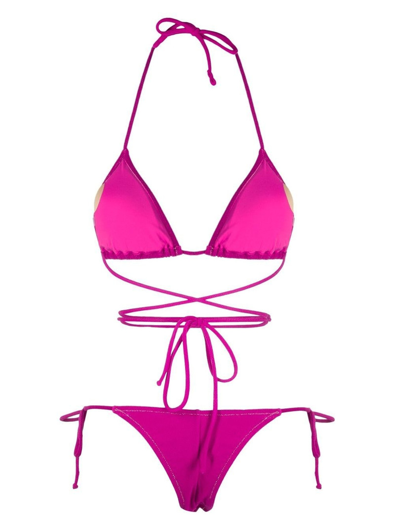 Reina Olga Miami self-tie bikini set outlook
