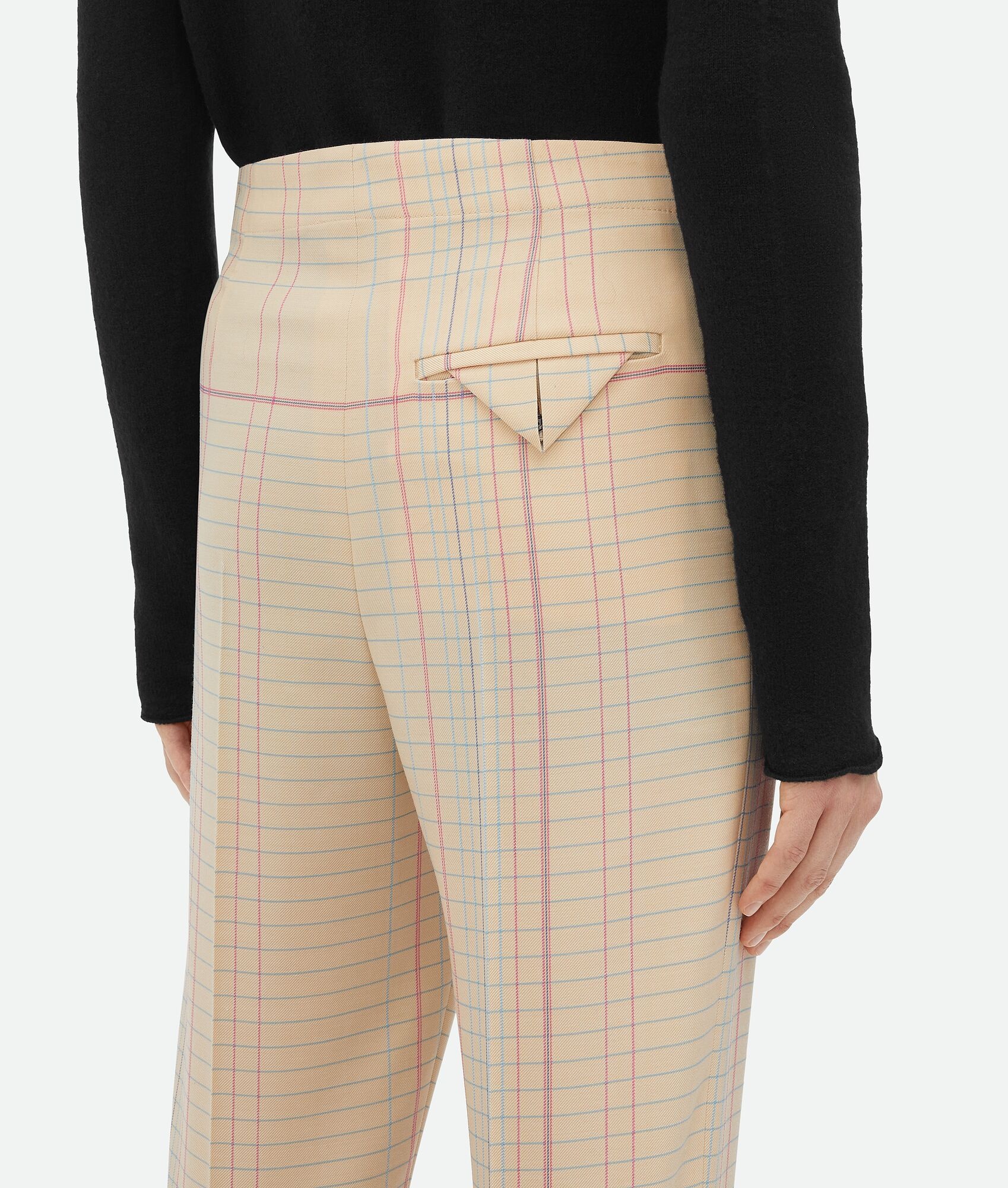 Notebook Wool Twill Flared Trousers - 5