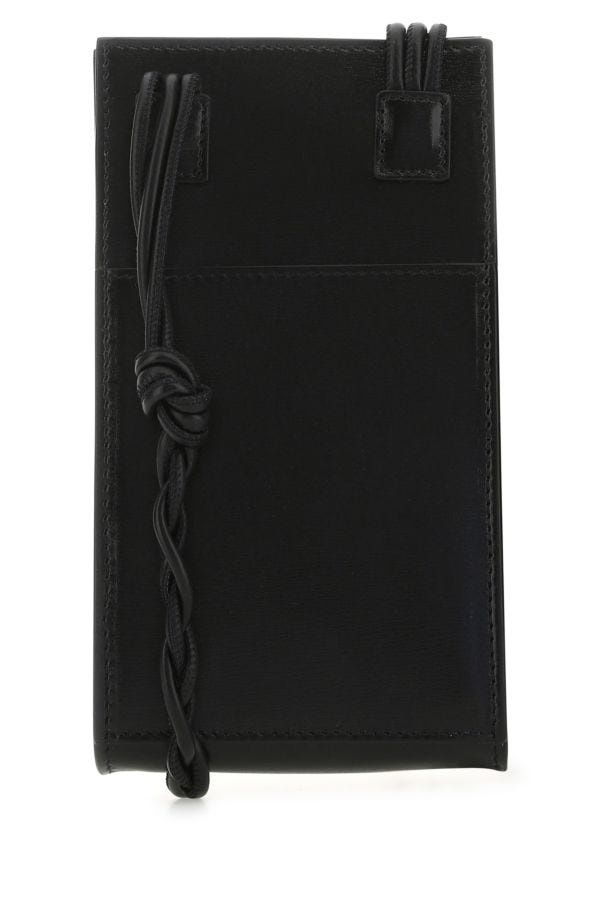 Black leather iPhone case - 3