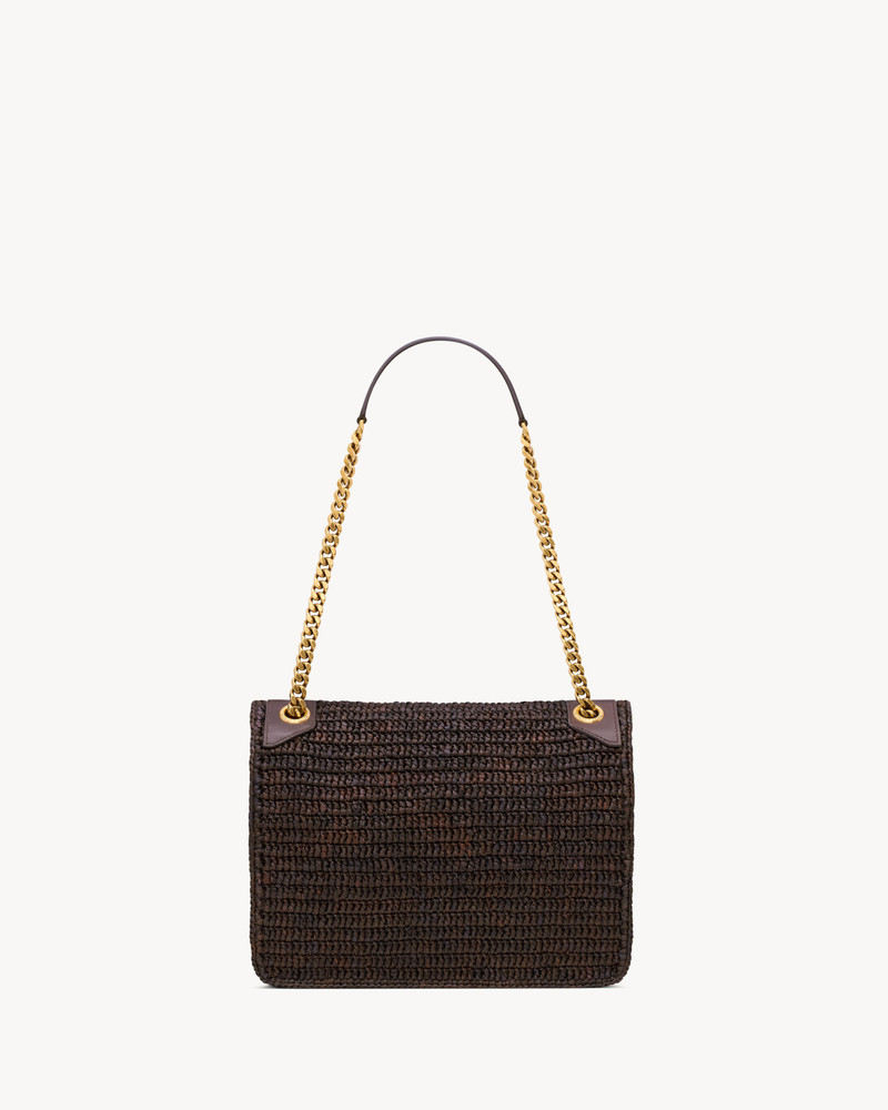SAINT LAURENT NIKI MEDIUM IN RAFFIA outlook