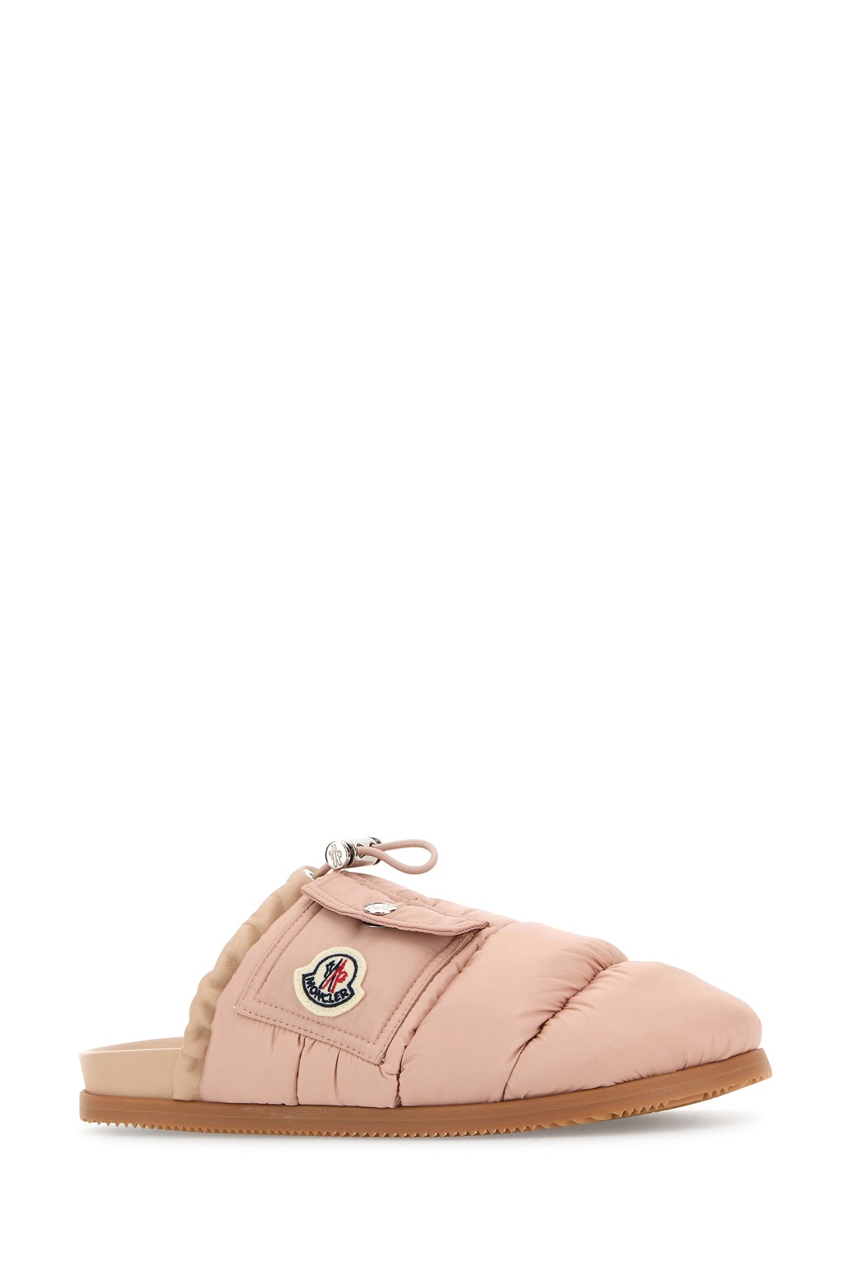 Pink fabric Mon Pocket slippers - 2