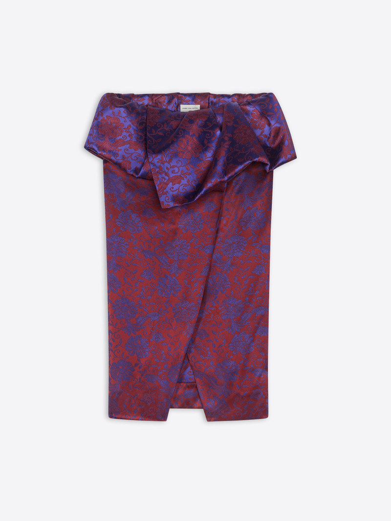 JACQUARD PEPLUM SKIRT 1