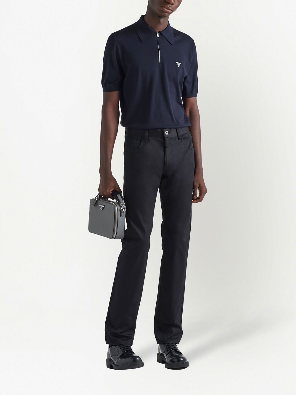 five-pocket straight-leg jeans - 2