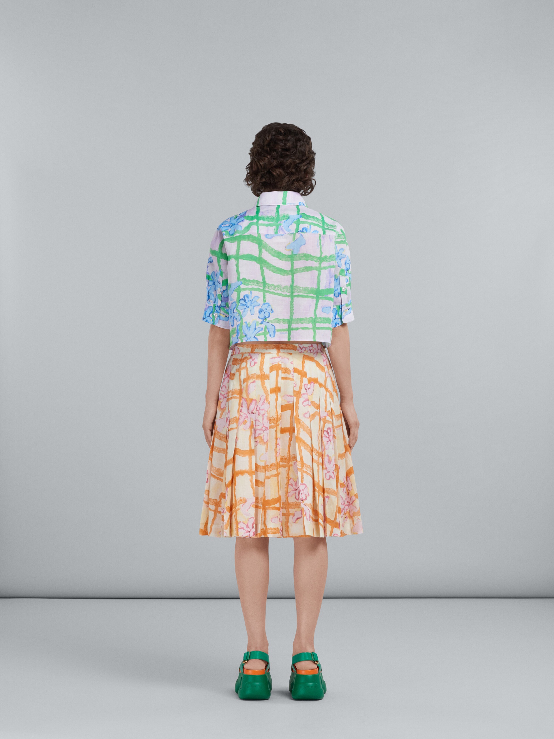 PRINTED RAMIÉ SKIRT - 3