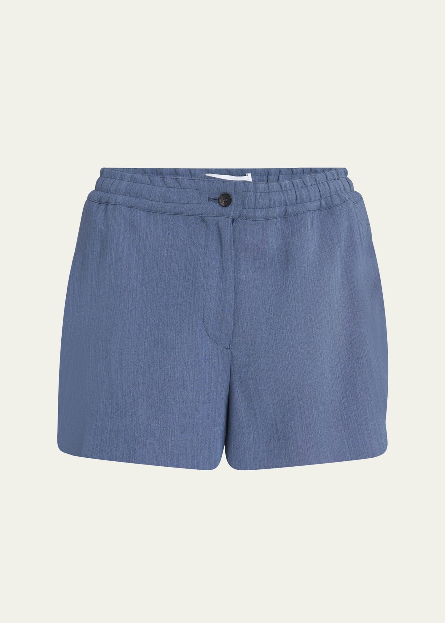 Wool Faille Shorts - 1