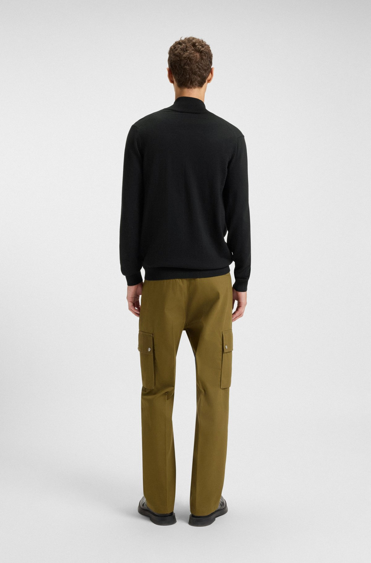 REGULAR-FIT JACKET IN A VIRGIN-WOOL BLEND - 5