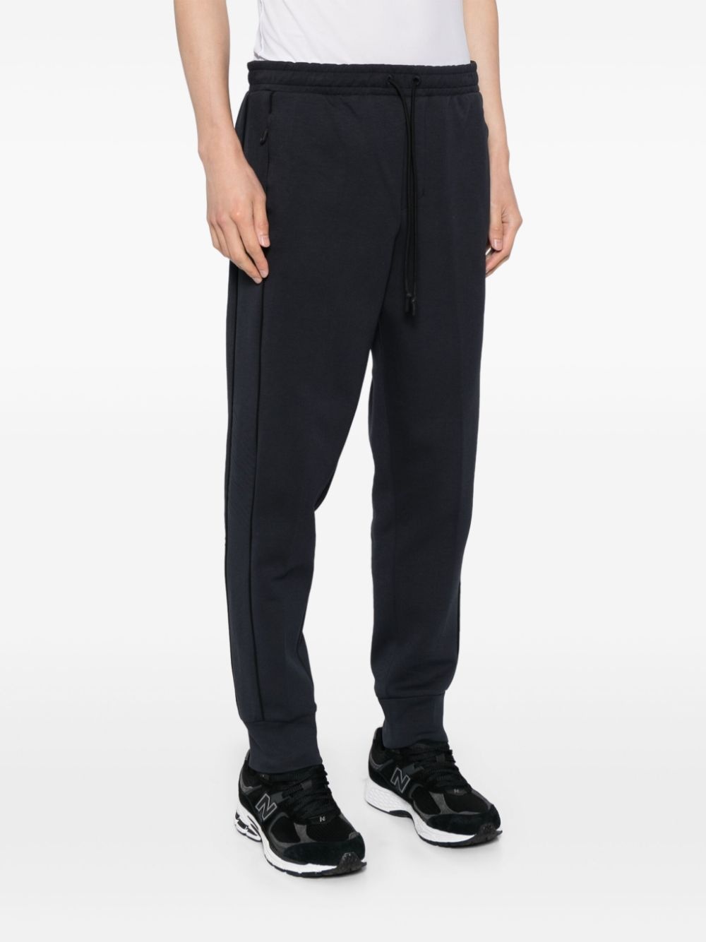 artwork-embossed track pants - 3