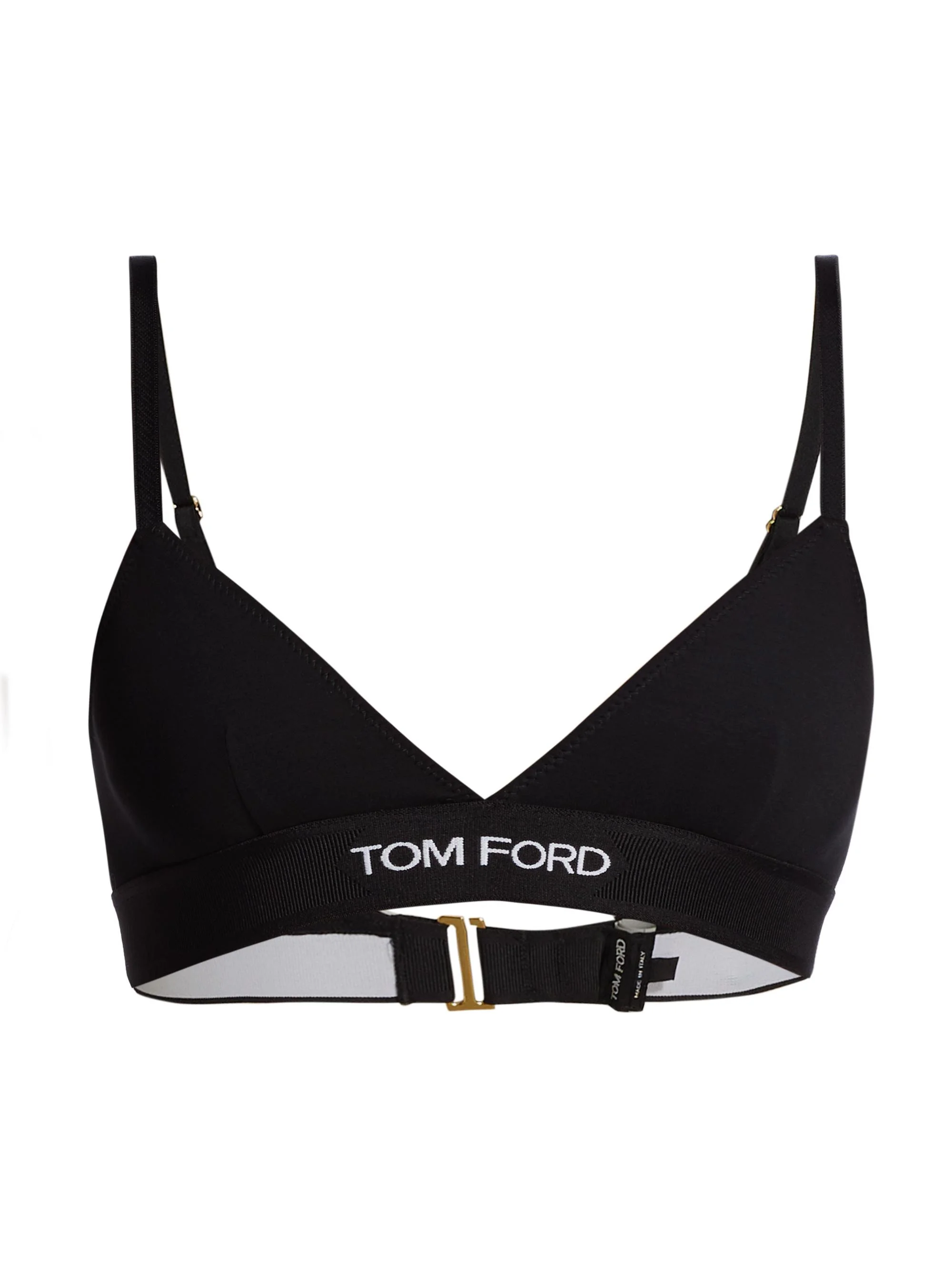 Women's Modal Signature Bra - Black - 1