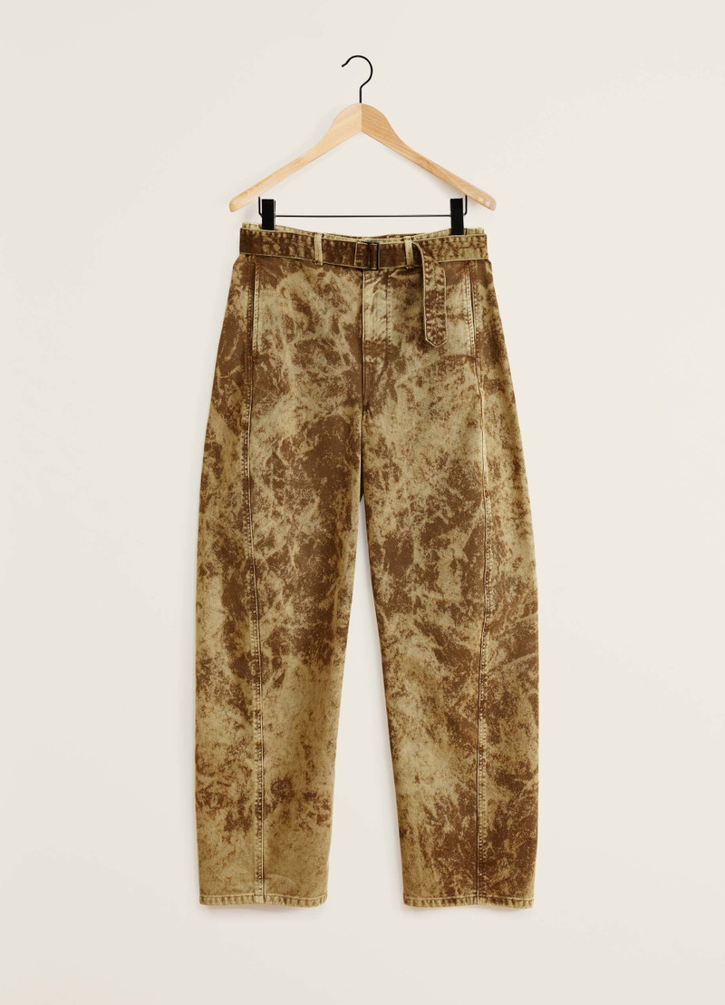 TWISTED BELTED PANTS 1