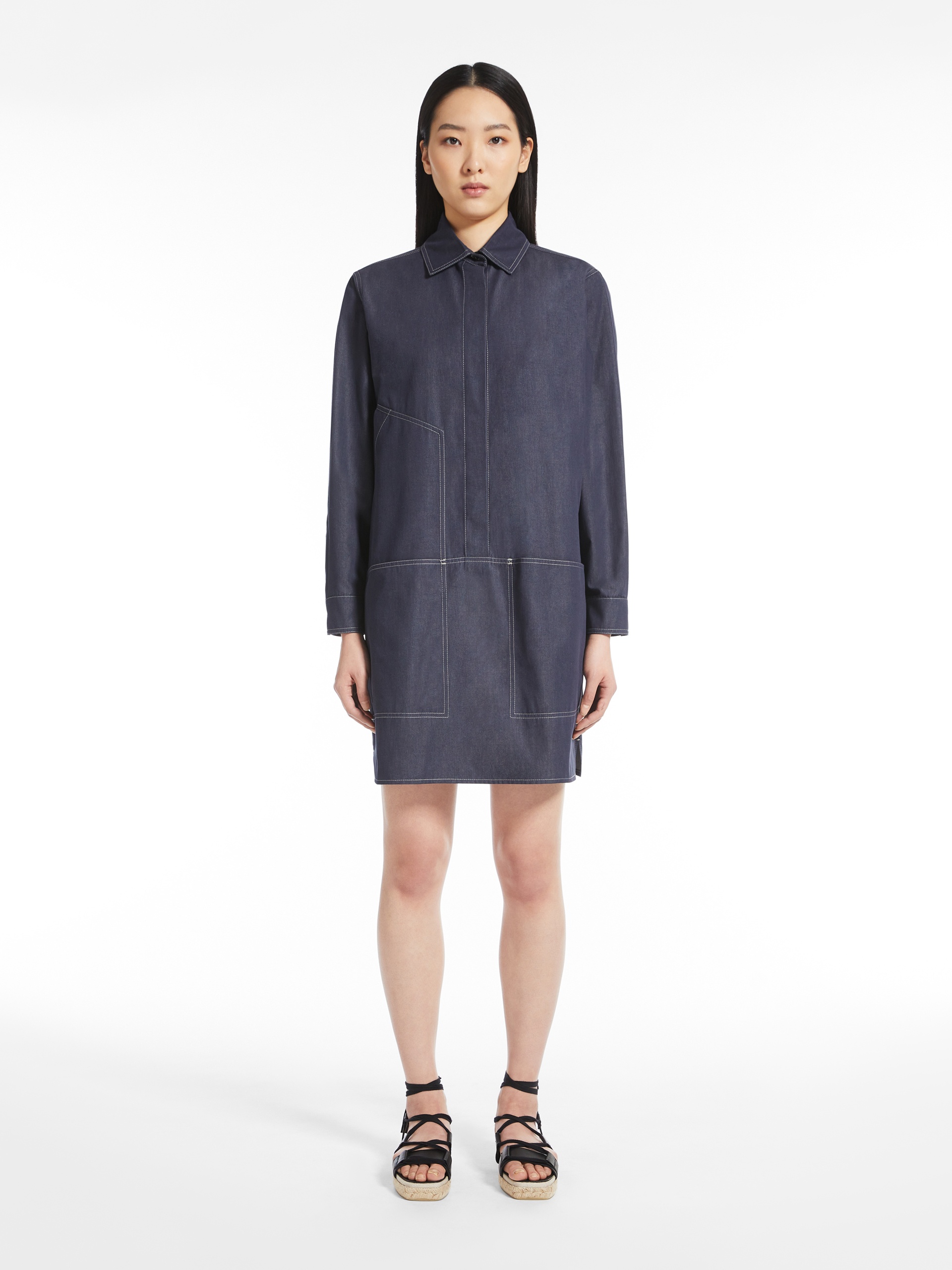 Max Mara Black Osiride Mini Dress