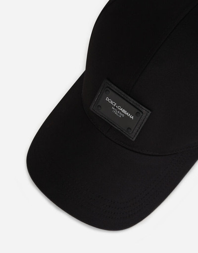 Dolce & Gabbana Baseball cap with branded plate outlook