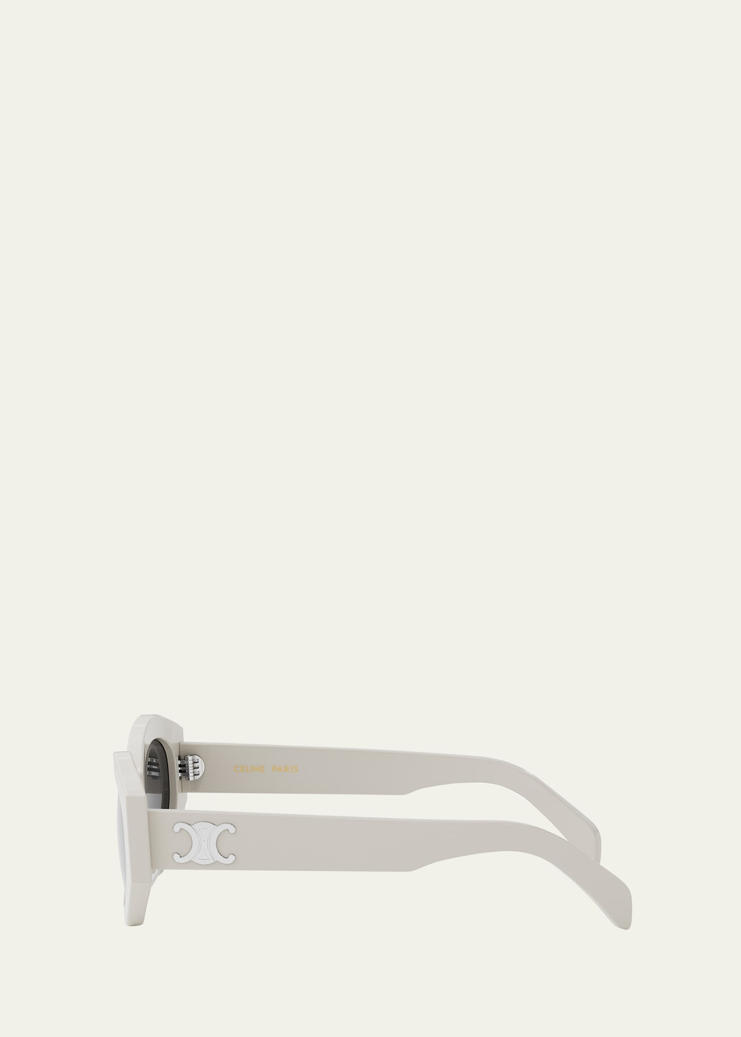Triomphe Acetate Oval Sunglasses - 3