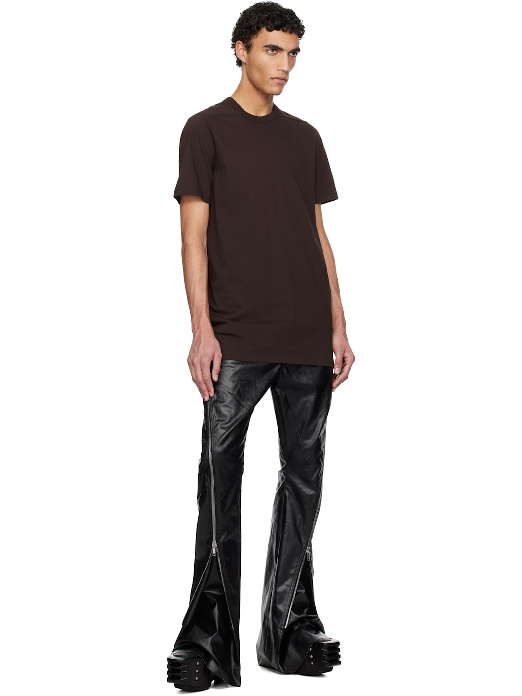 Brown Hollywood Level T-shirt - 4