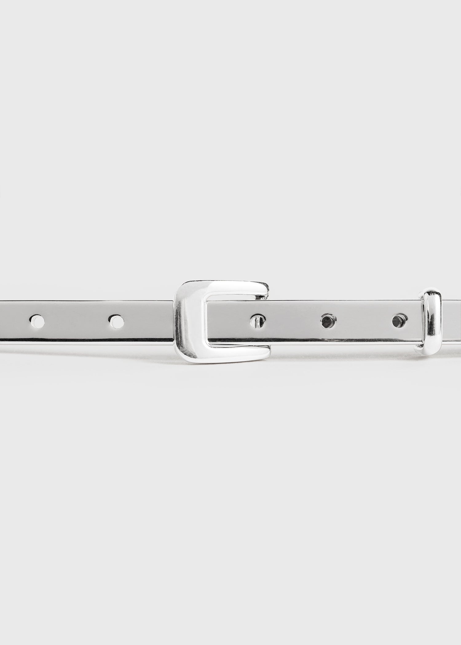 Chain belt silver - 4