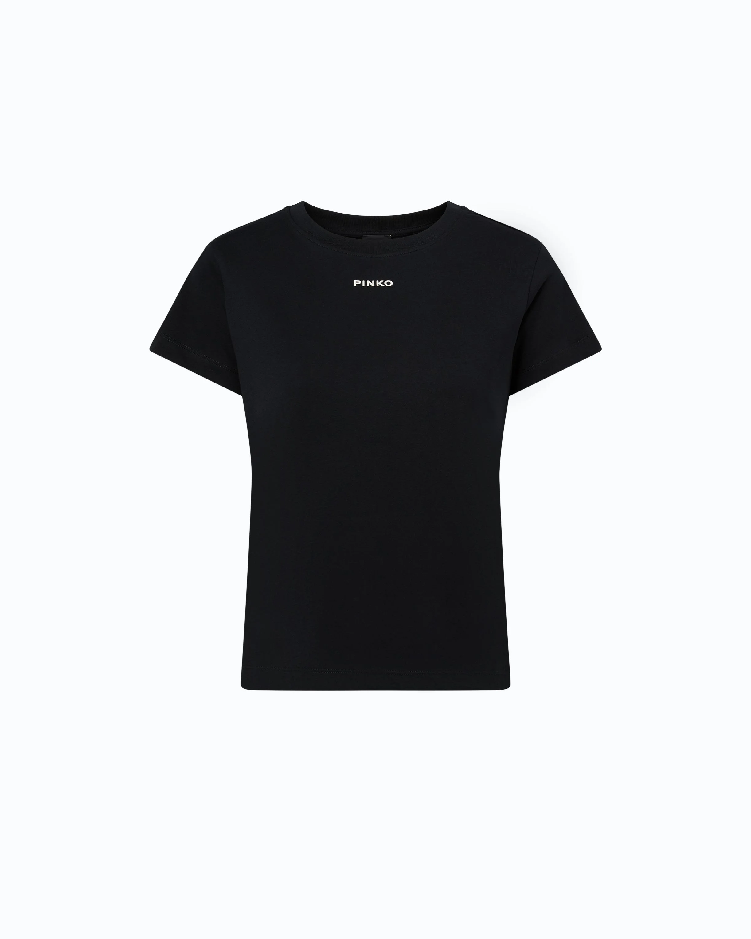T-SHIRT WITH PINKO LOGO - 1