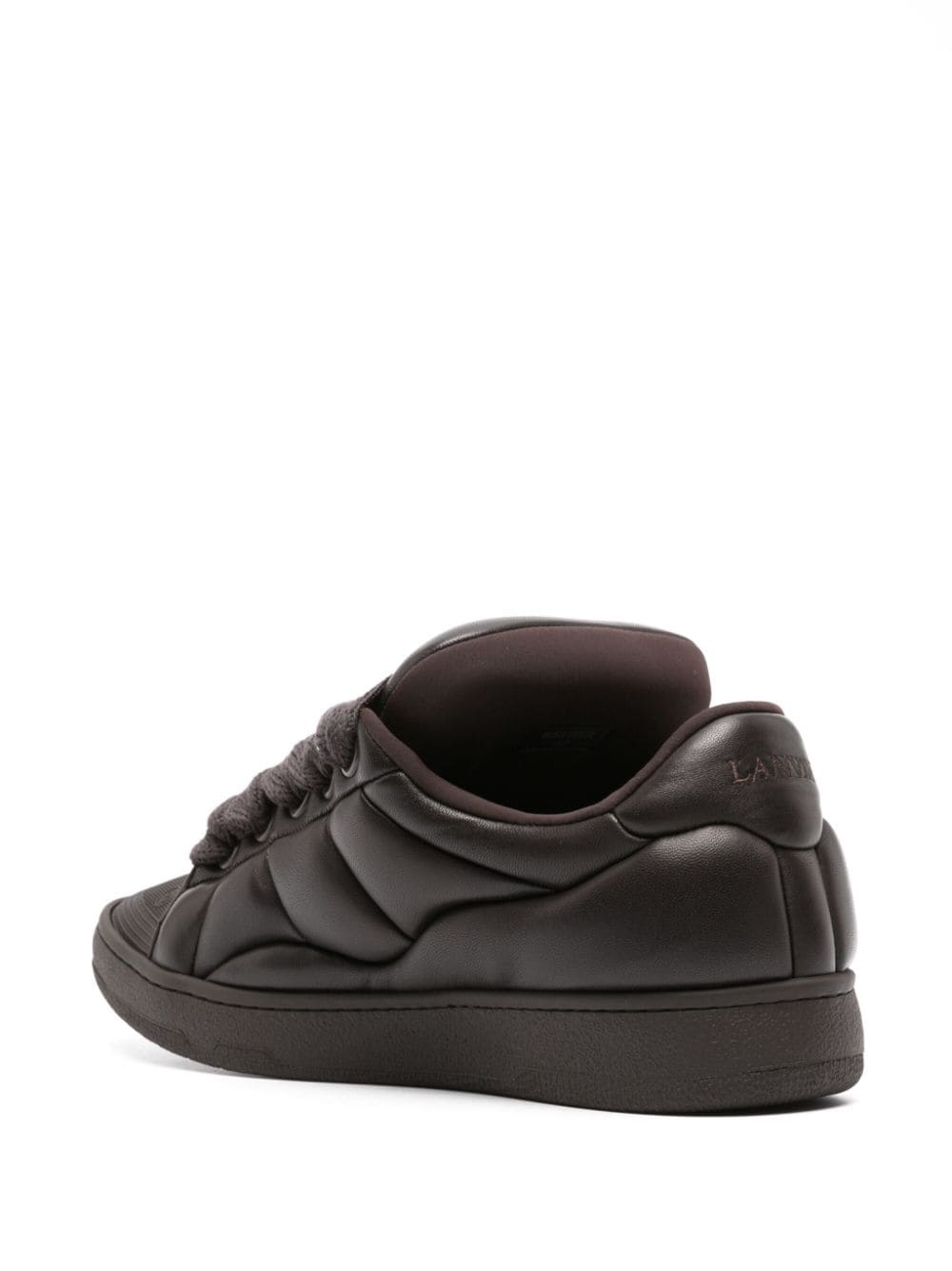 Curb XL leather sneakers - 3