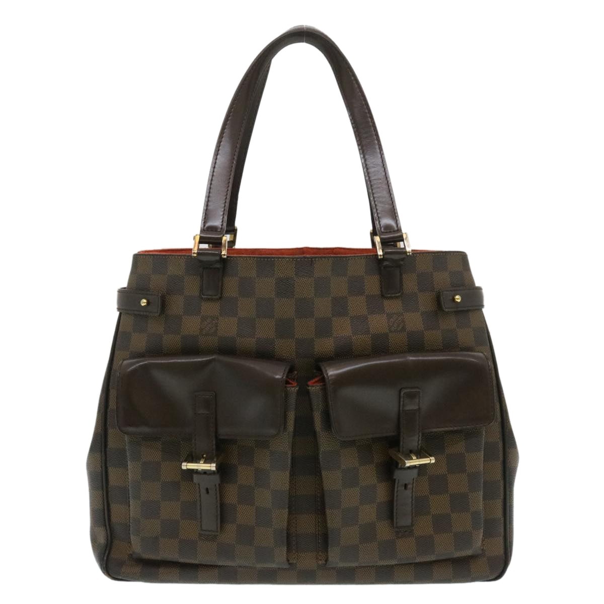 LOUIS VUITTON Damier Ebene Uzes Tote Bag N51128 - 13
