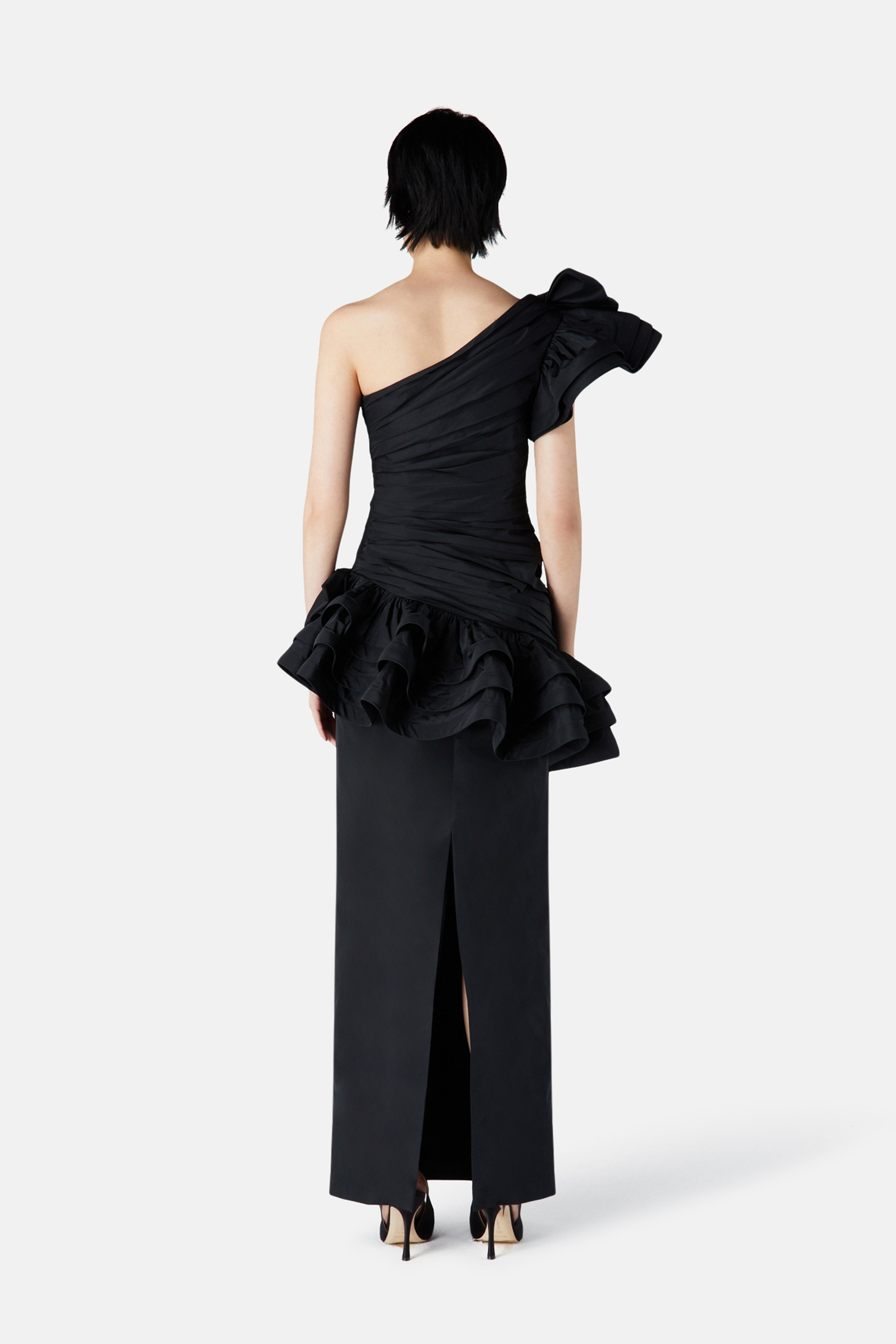 TAFFETA EVENING DRESS - 4