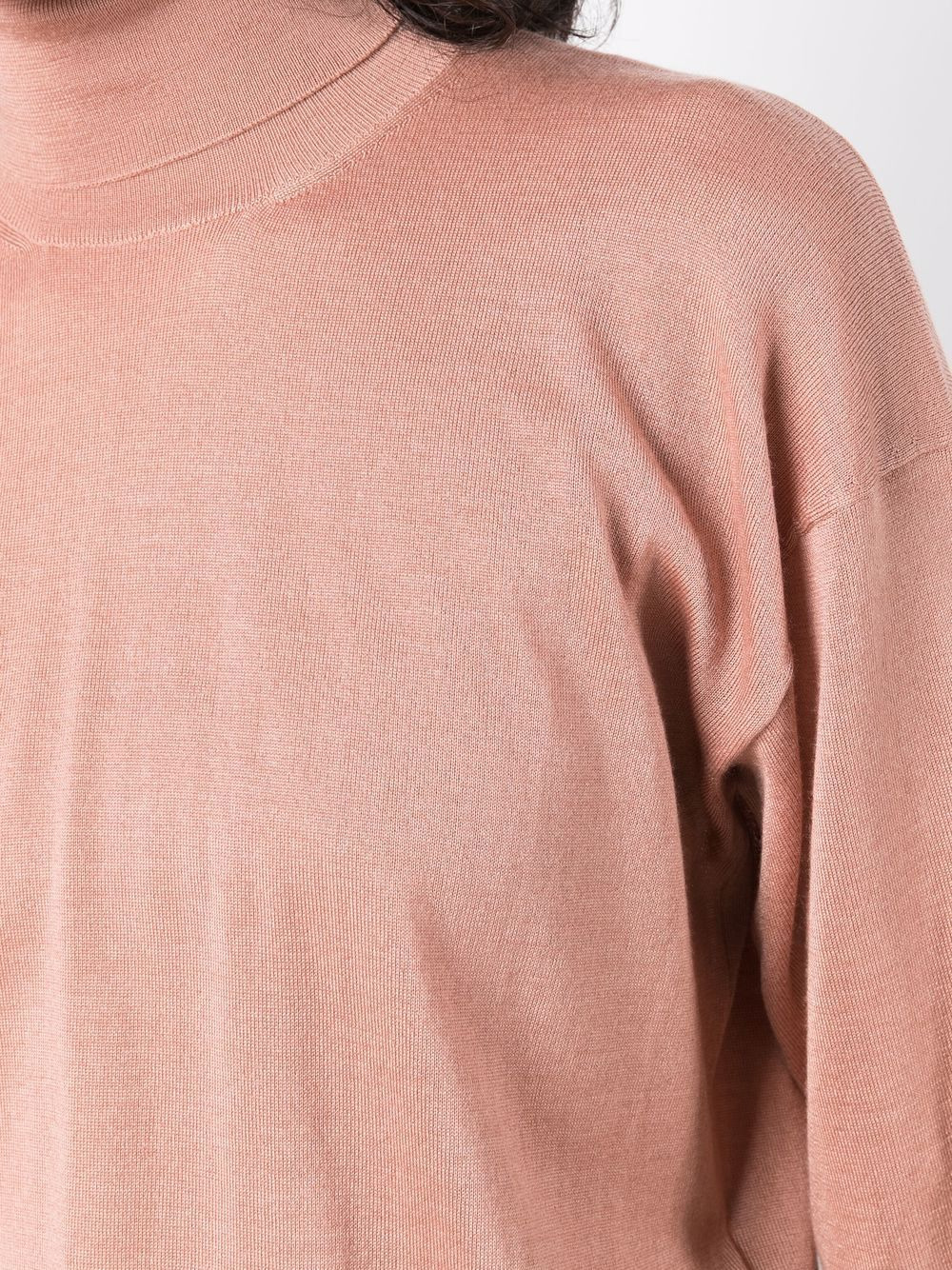 Tom Ford Women Silk Blend Turtleneck Sweater - 2