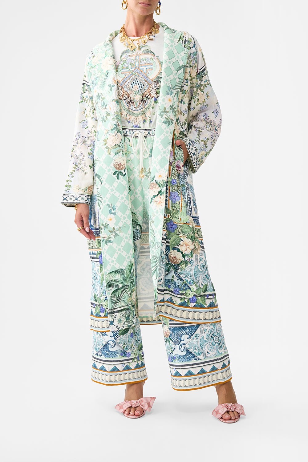 FLEECE TRENCH COAT - 2