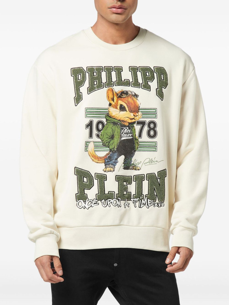 PHILIPP PLEIN crew-neck sweatshirt outlook