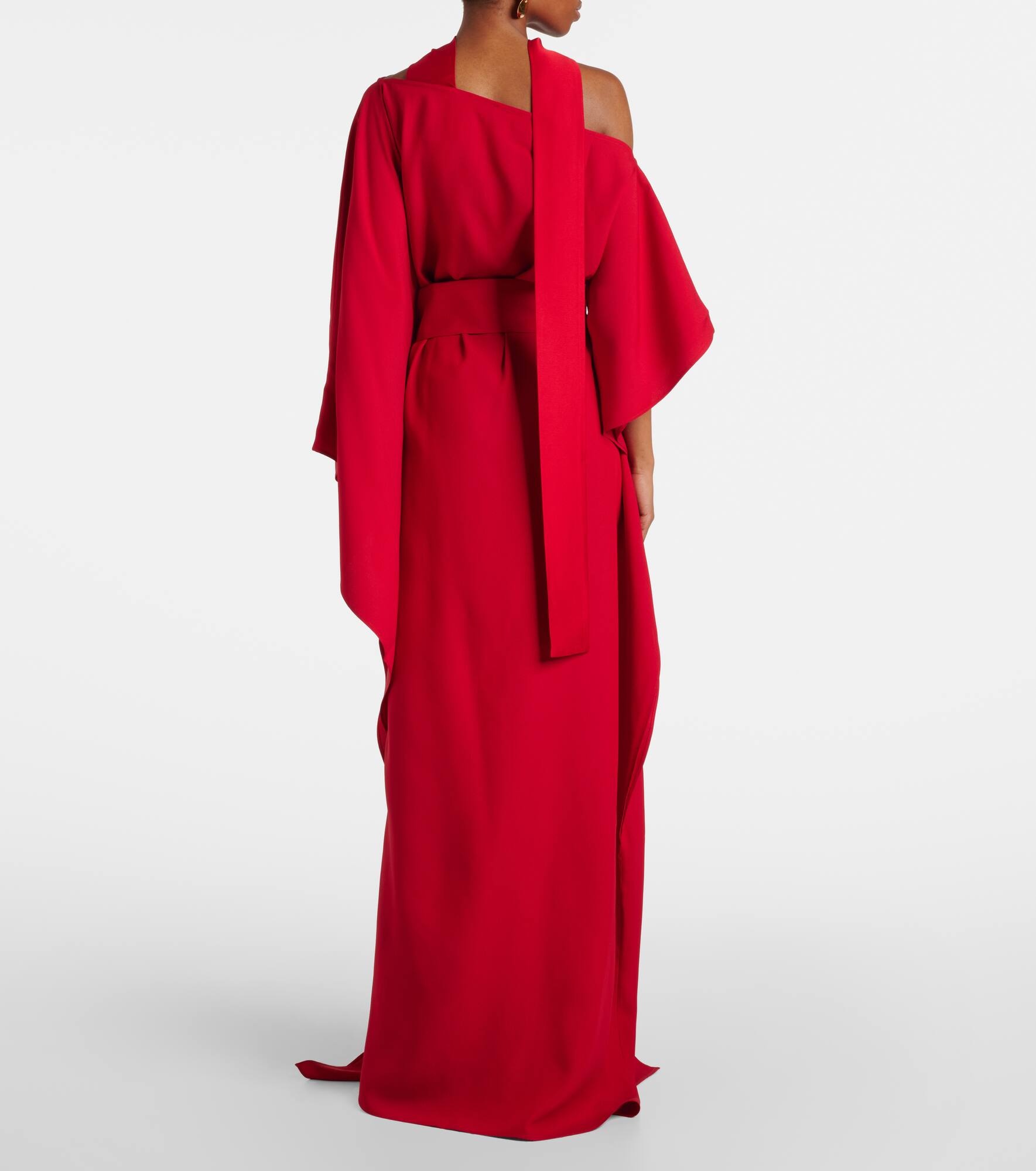 Taylor crêpe cady maxi dress - 3