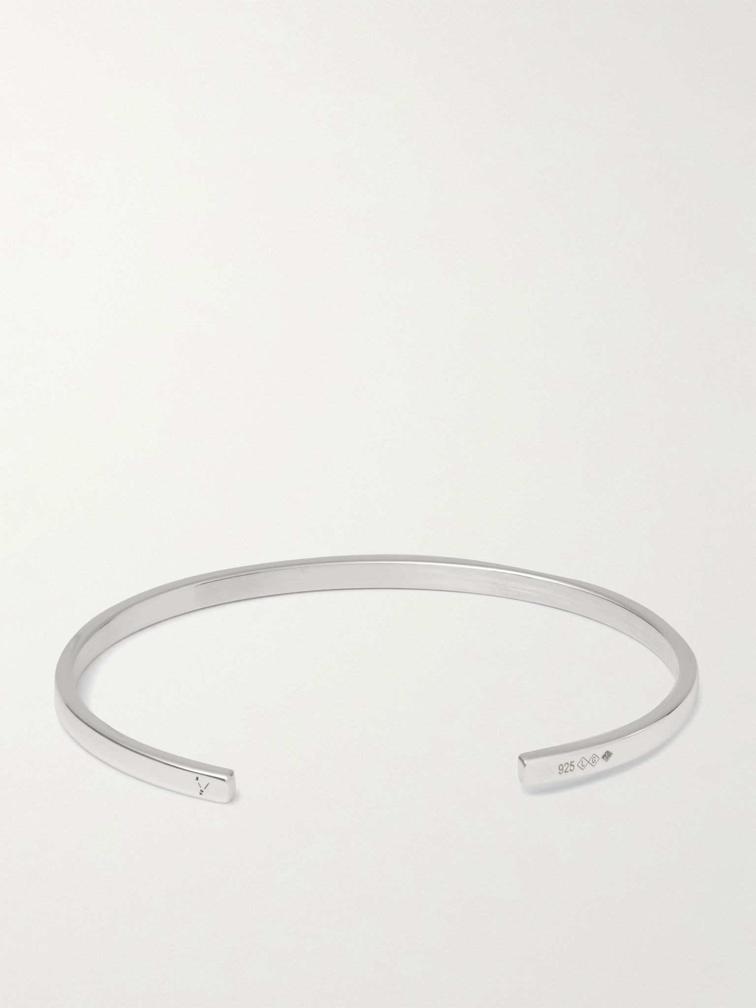 Le 7 Sterling Silver Cuff Silver - 3