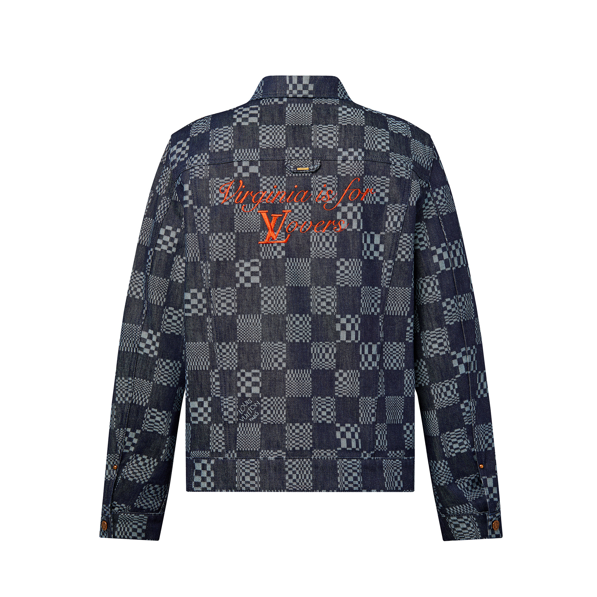 VA Is For Lovers Embroidered Denim Jacket - 3