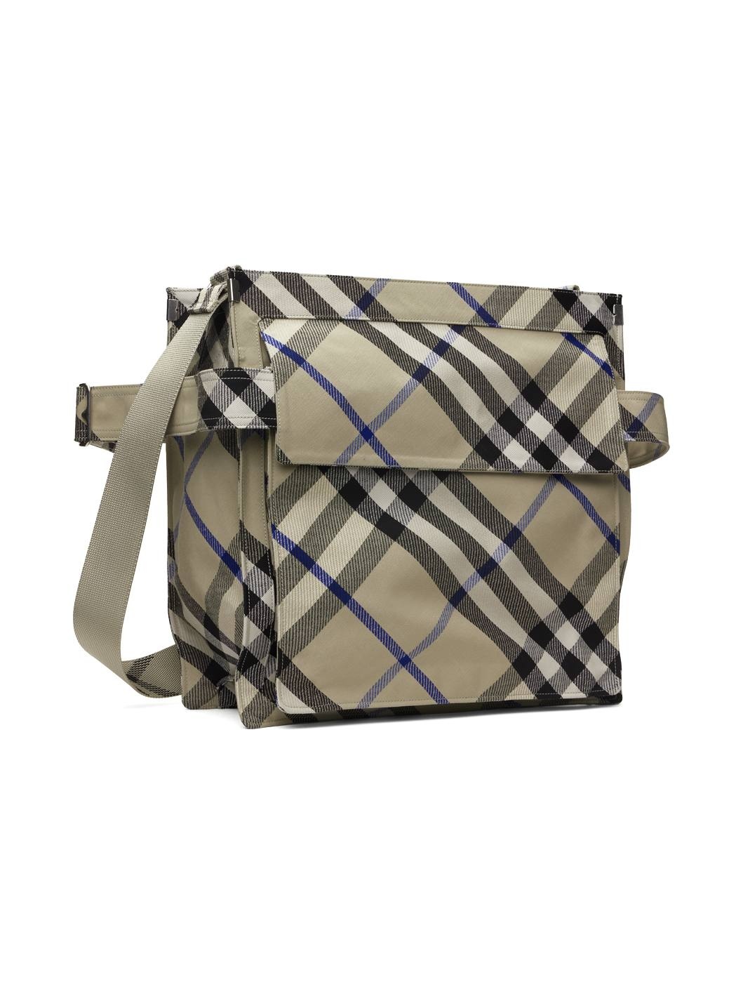 Beige Medium Trench Tote - 2
