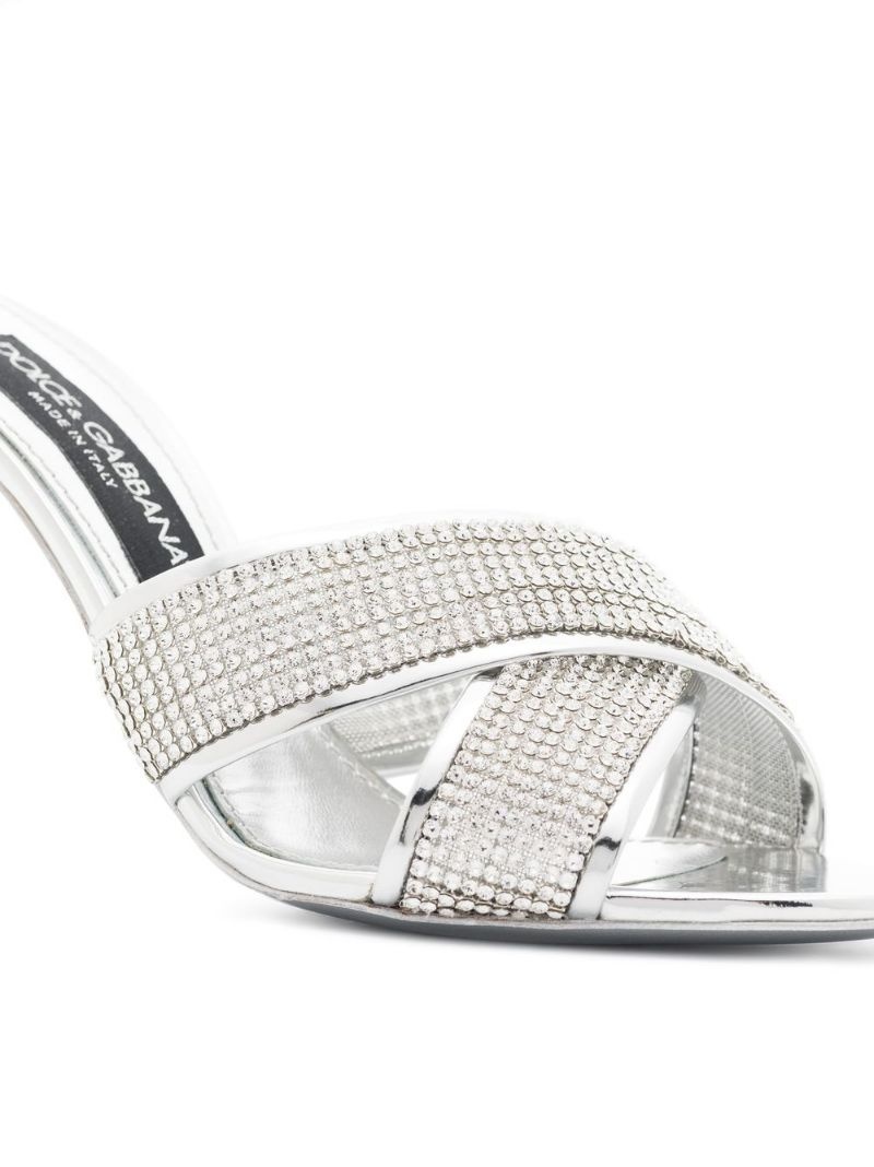 Keira crystal-embellished 90mm sandals - 2