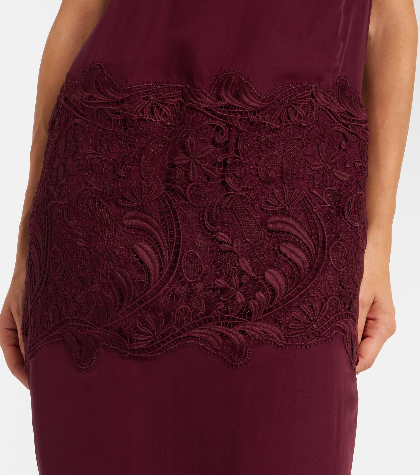 Strapless midi dress - 5