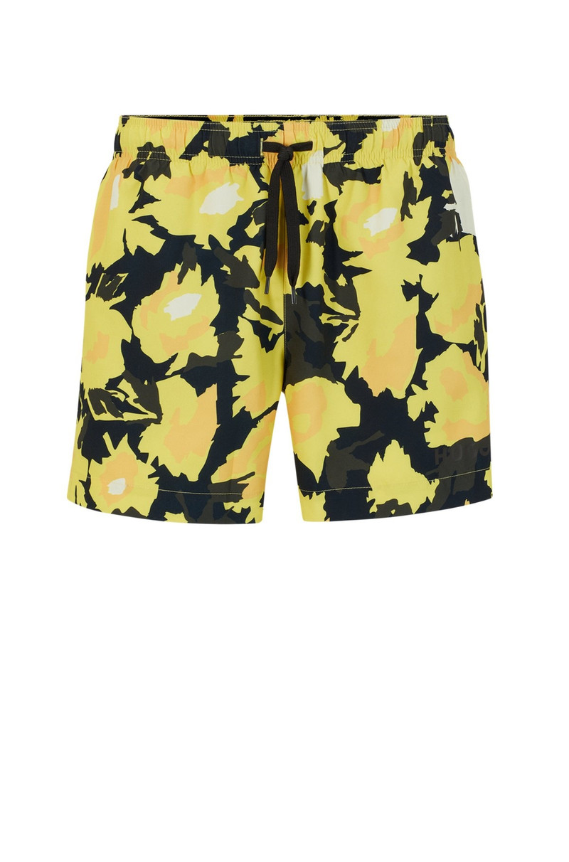 QUICK-DRY PRINTED SWIM SHORTS 1