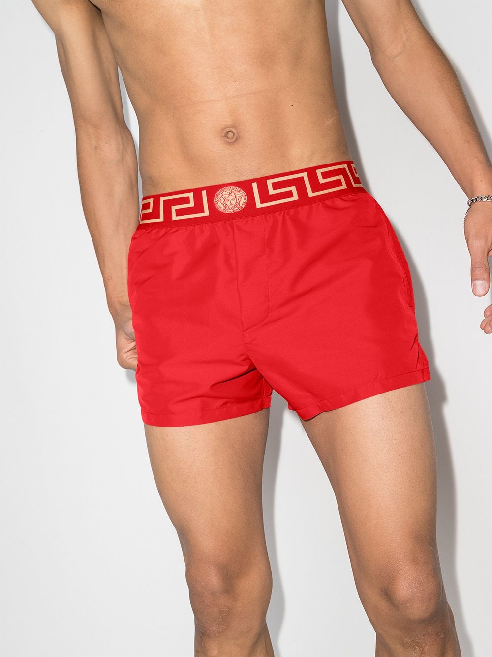 Greca Key swim shorts - 2