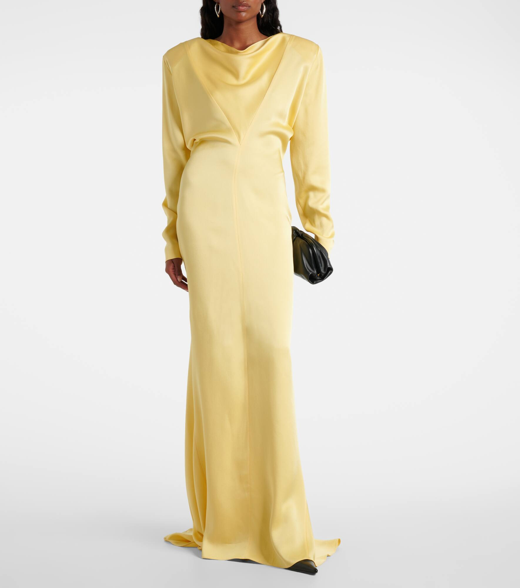 Satin gown - 2