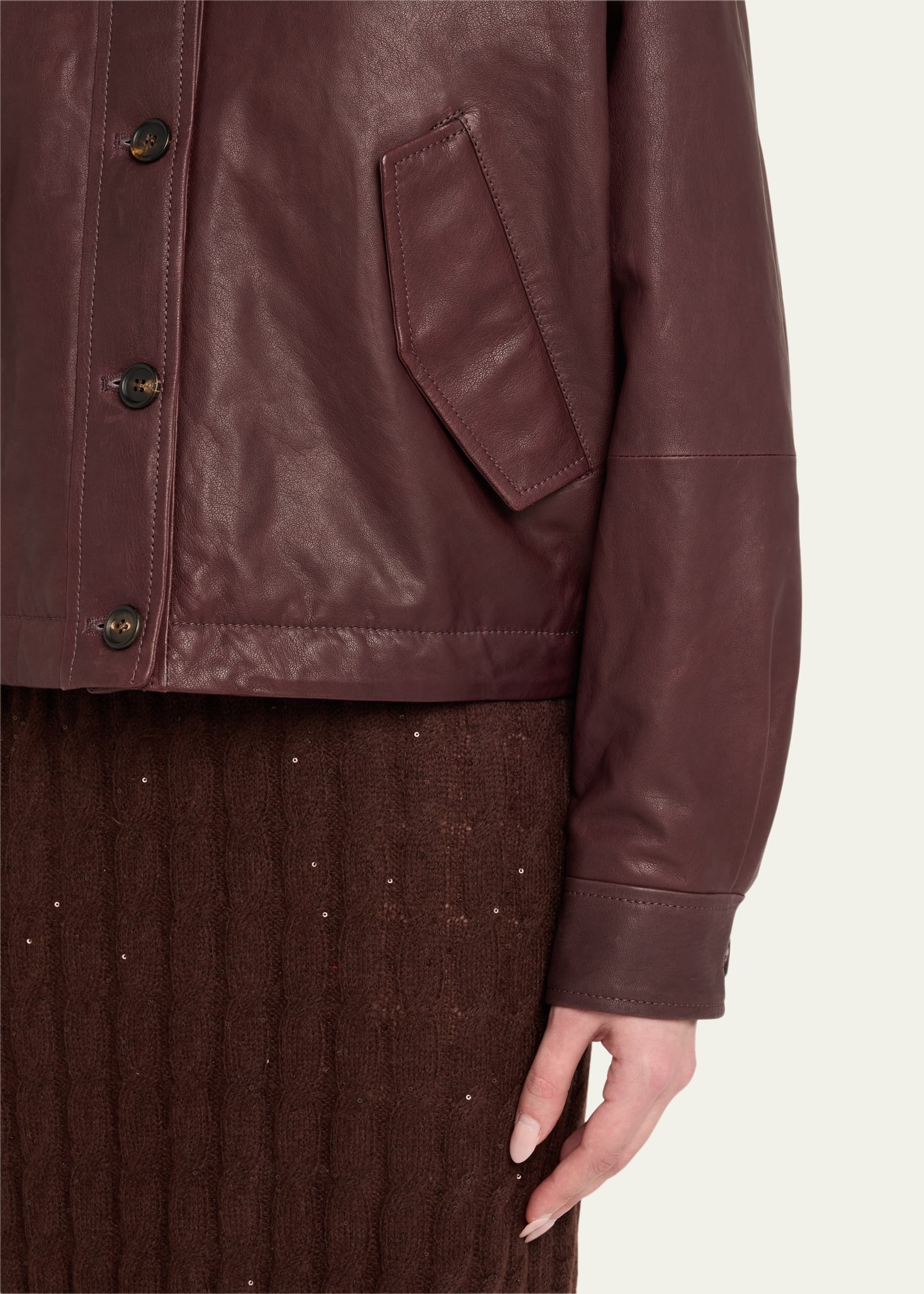 Vintage Napa Leather Jacket - 4