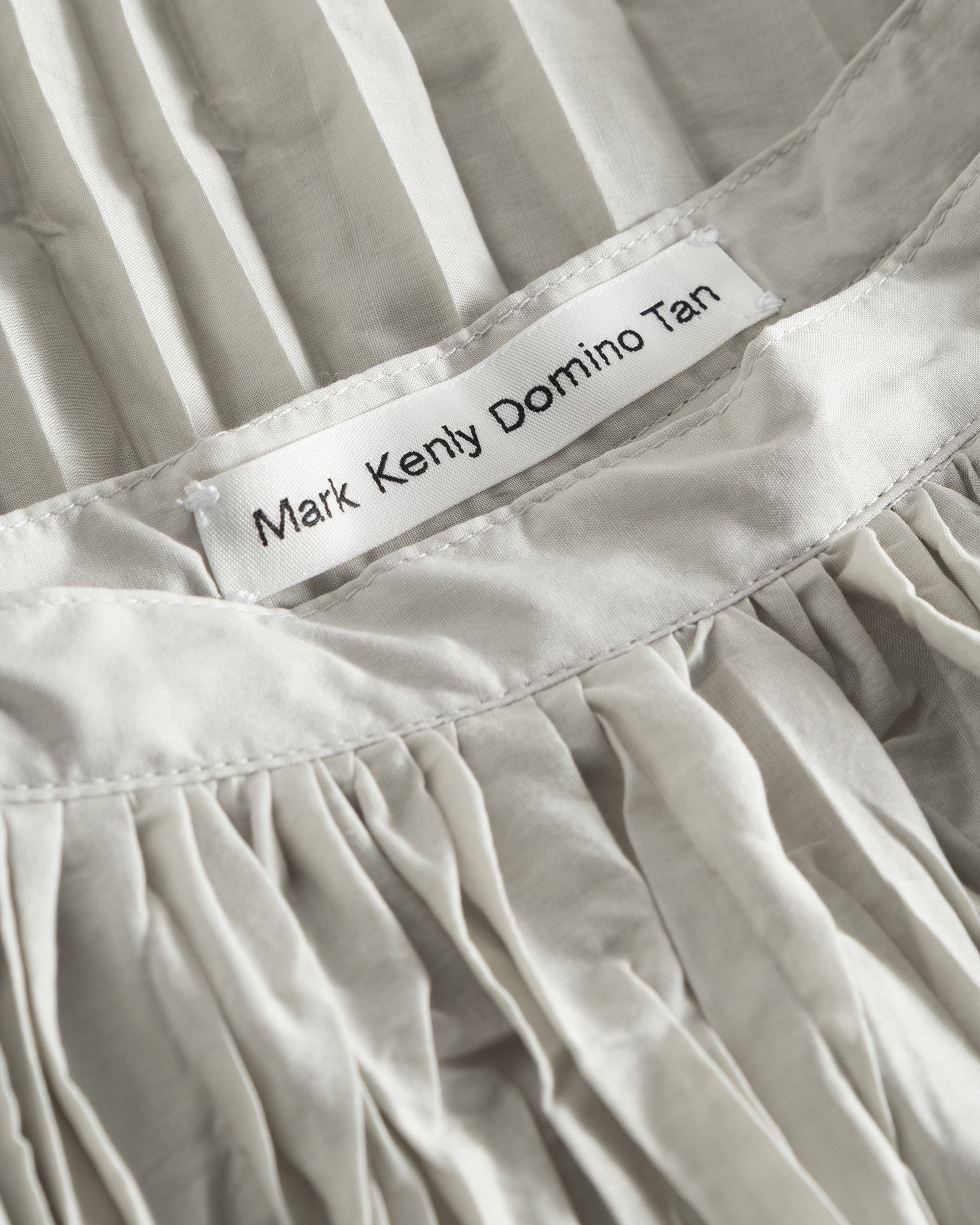 Niki Cotton-Plissé Midi Skirt - 4