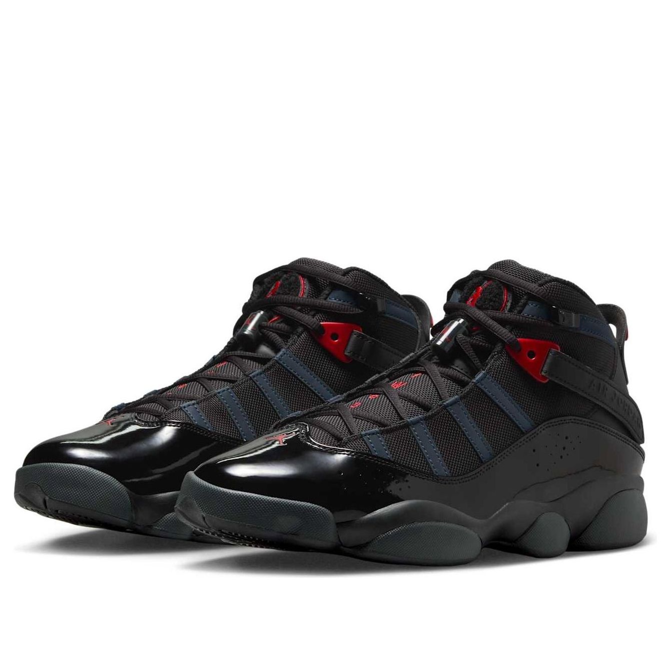 Air Jordan 6 Rings 'Black Anthracite Red' 322992-026 - 3