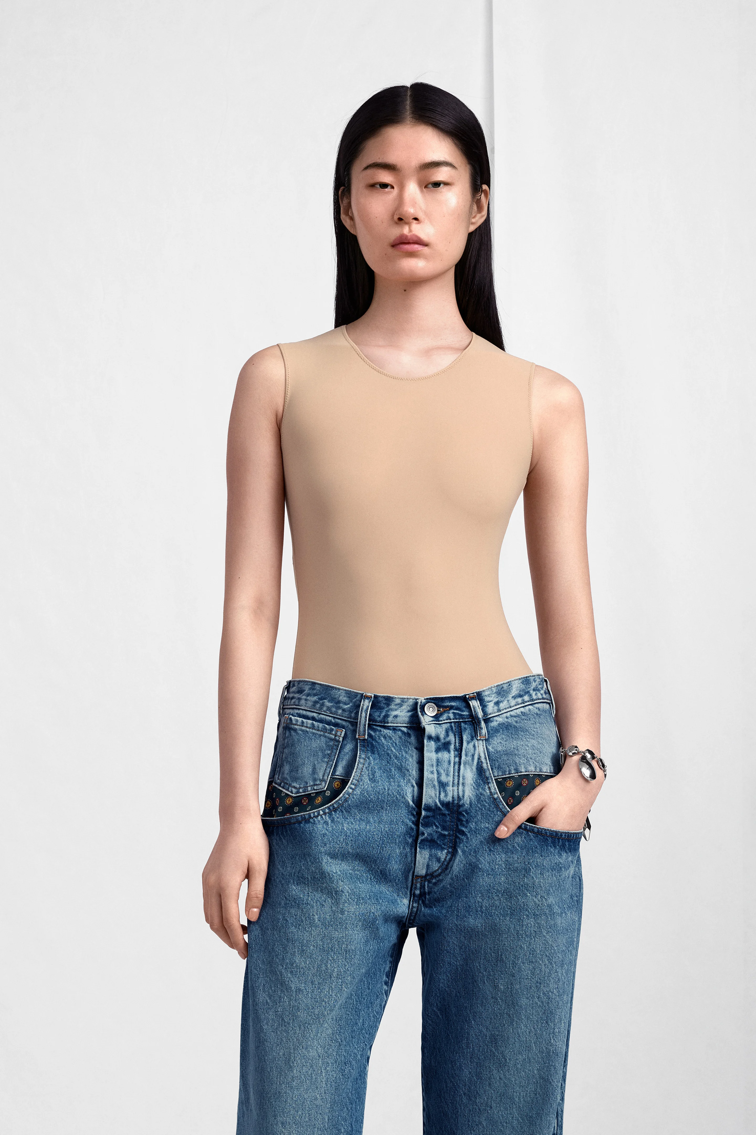Second Skin Sleeveless Bodysuit - 1