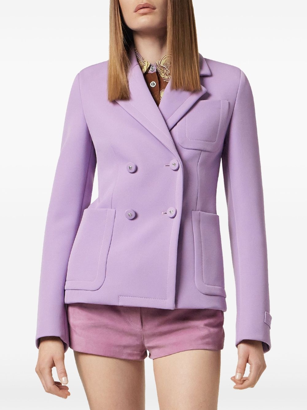 double-breasted blazer - 3