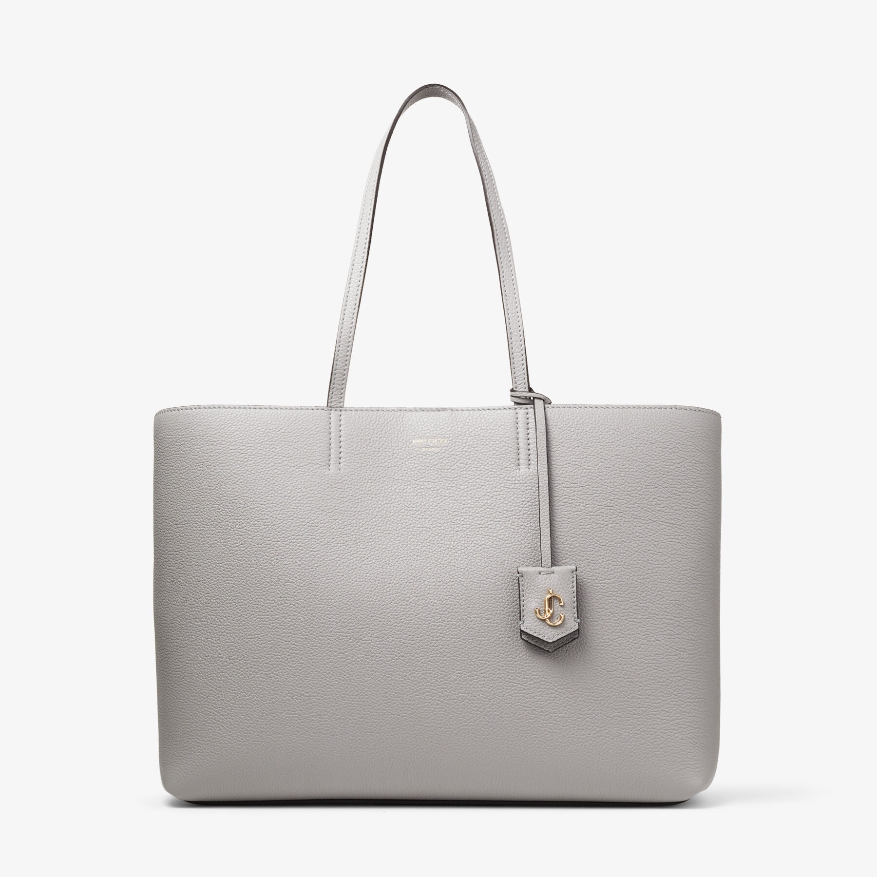 Nine2five E/w
Marl Grey Grained Calf Leather Tote Handbag with JC Emblem - 1