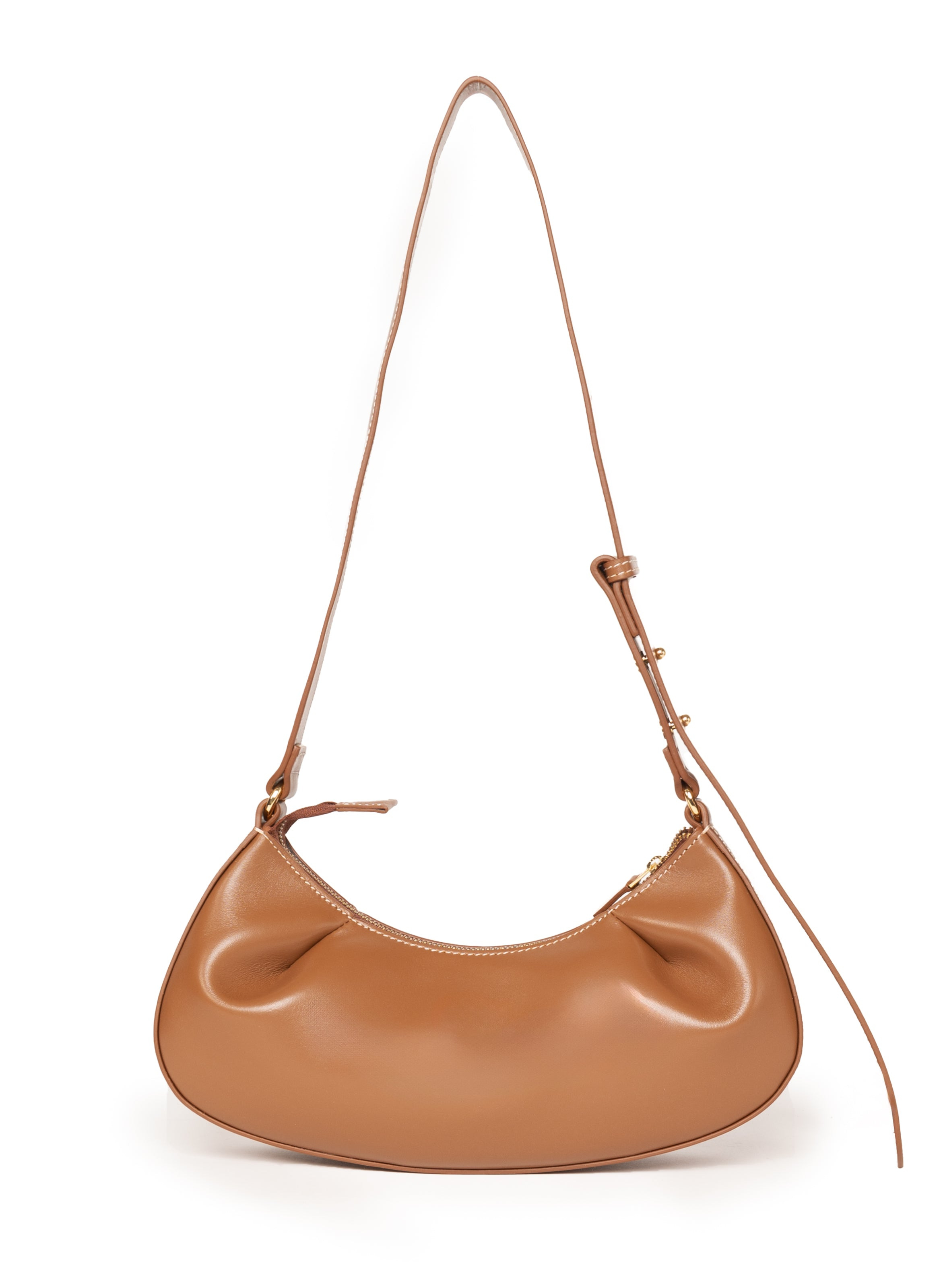 Dimple Moon Small Leather Cognac - 1
