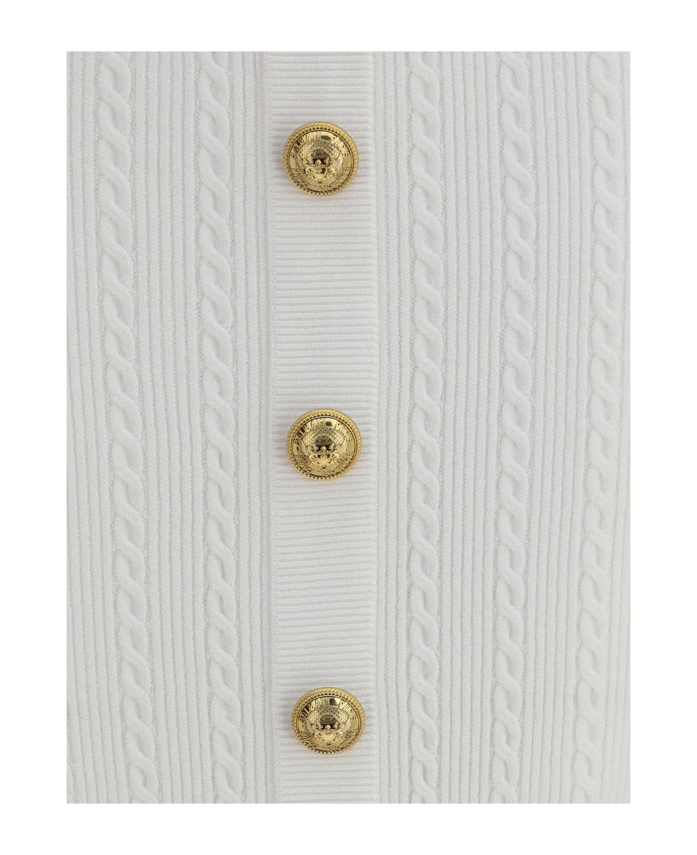 Long Skirt In White Viscose Blend - 3