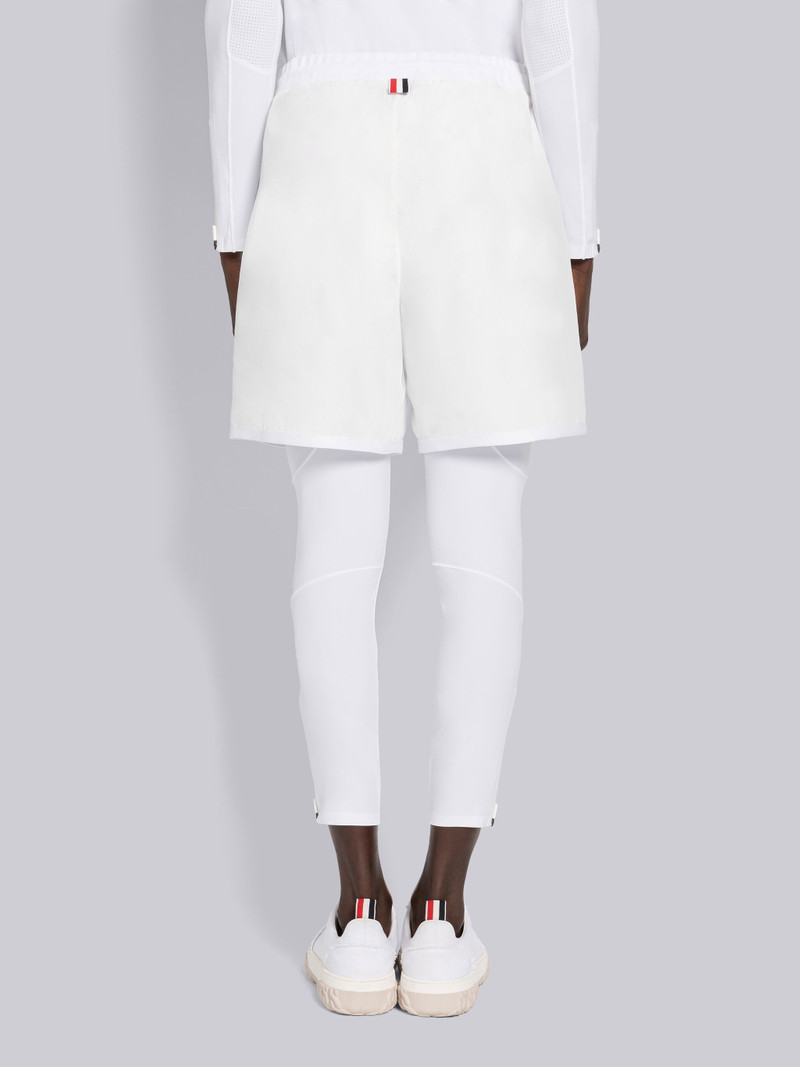 logo-patch mesh track shorts 3