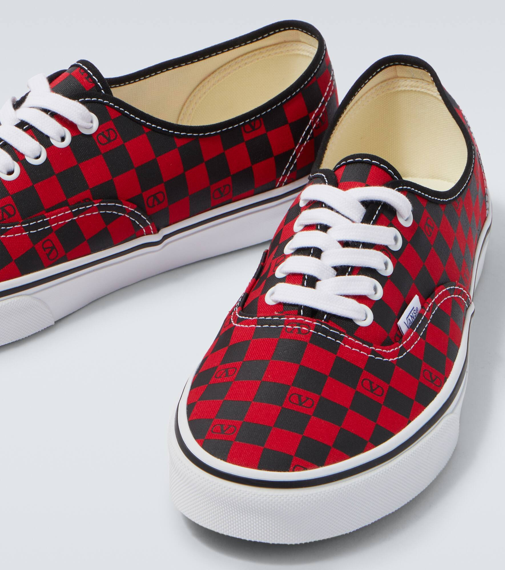 x Vans VLogo checked sneakers - 3